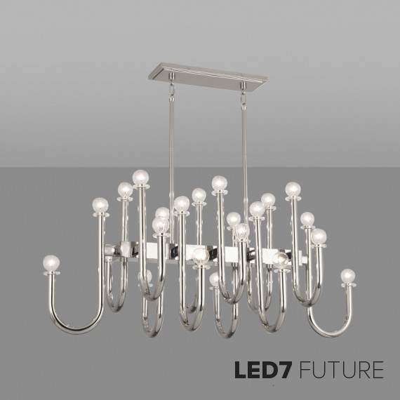 Jonathan Adler  - Milano Rectangle Chandelier